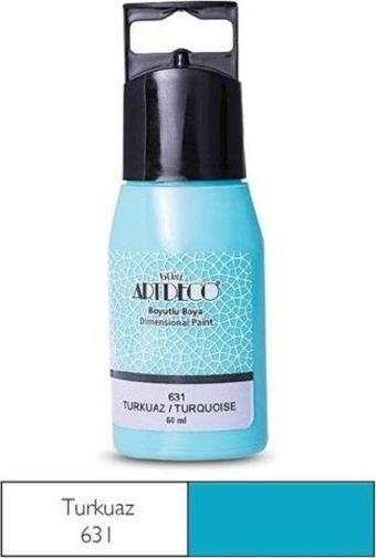 Artdeco Boyutlu Boya 60 ml. 631 TURKUAZ