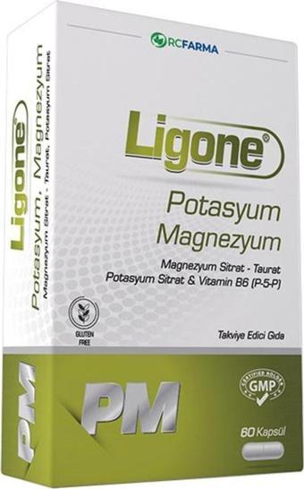 Ligone Potasyum Magnezyum 60 Kapsül