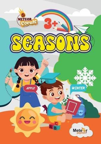 Seasons Mevsimler Türkçe - İngilizce Boyama Kitabı 3+ Yaş - Umut Öz - Meteor Yayınevi