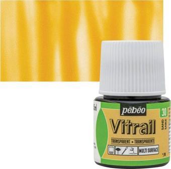 Pebeo Vitrail Cam Boyası 45 ml. 30 Sand