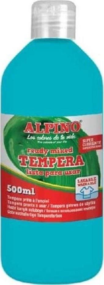 Alpino Tempera (Yıkanabilir) Boya 500 ml. A.MAVİ