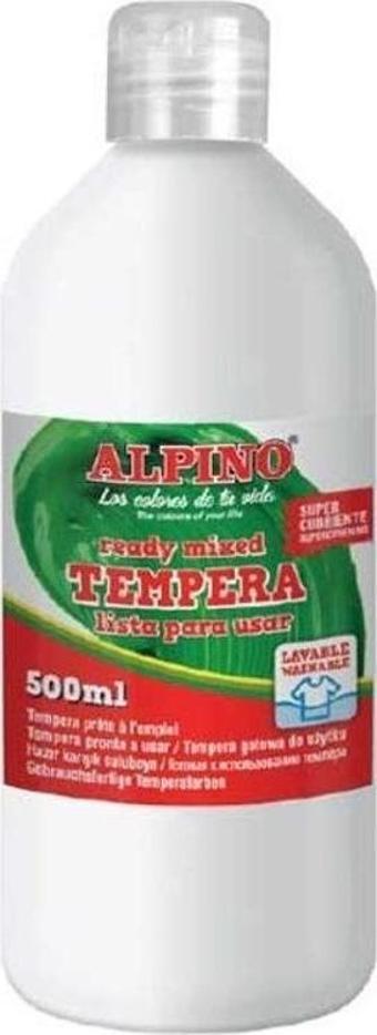 Alpino Tempera (Yıkanabilir) Boya 500 ml. BEYAZ