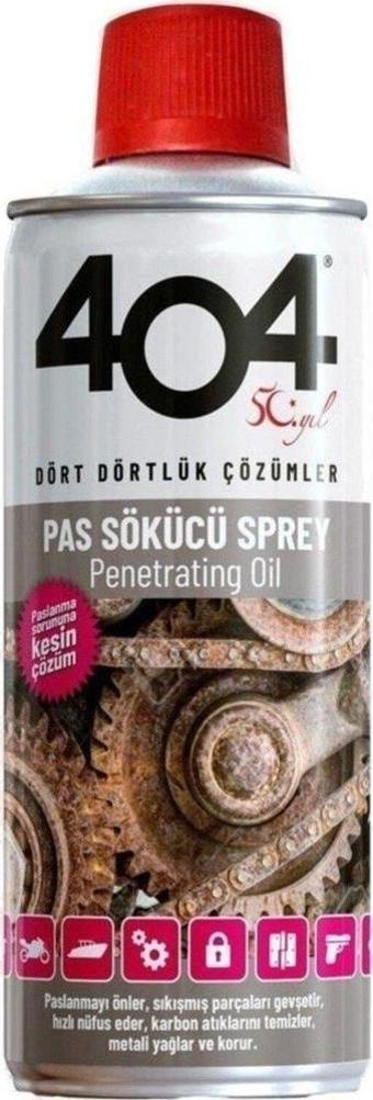 404 Pas Çözücü Yağlayıcı Sprey 200ml