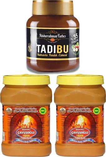 Abdurrahman Tatlıcı Tadıbu 330g + 2 X Odun Ateşinde Kepekli Bozkır Tahini 930g