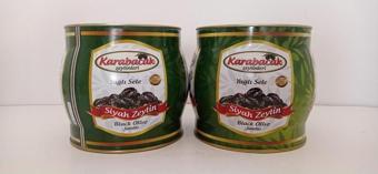 Karabacak Zeytin Siyah Zeytin Jumbo Boy 2 Kğ Teneke JUMBO XS (2 adet)