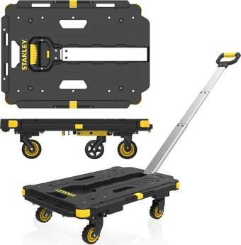 STANLEY PC532 137kg 62x45cm Dört Tekerli Çekme Kollu Yük ve Paket Taşıma Arabası