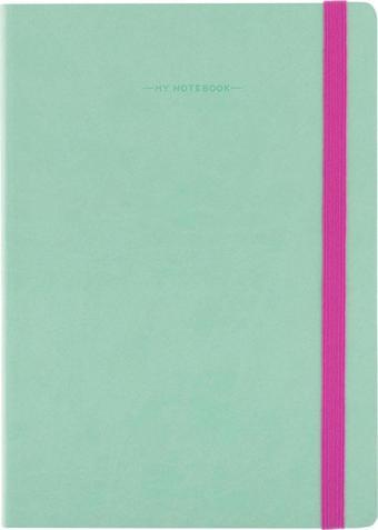 Defter Lg My Notebook Large Kareli Aqua