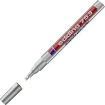 Edding 753 Kaligrafi Kalemi 2.5 mm Gümüş Yaldız
