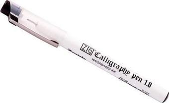 Zig Calligraphy Pen YAN KESİK Kaligrafi Kalemi 1.0 mm Siyah