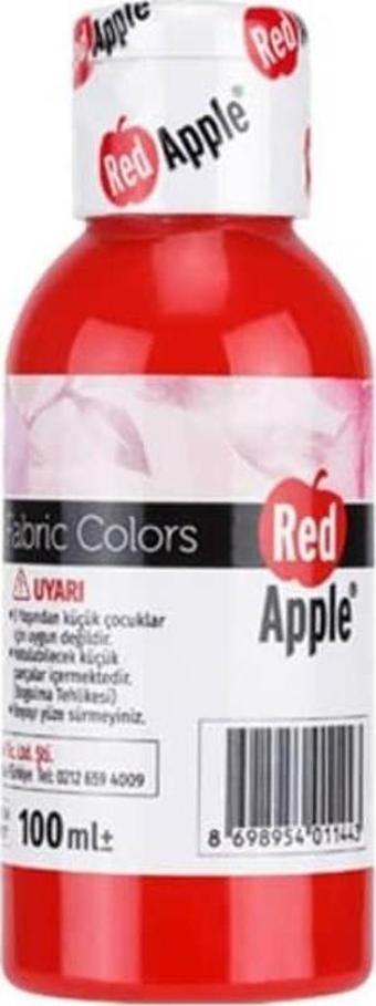 Red Apple Kumaş Boyası 100 ml Kırmızı