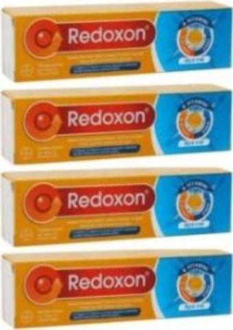 Redoxon 3\'lü Etki 15 Efervesan Tablet 4 Adet