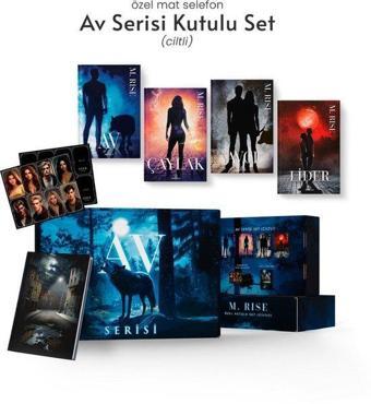 Av Serisi Seti - 4 Kitap Takım - Hediyeli Özel Kutu - M. Rise - Ephesus Yayınları