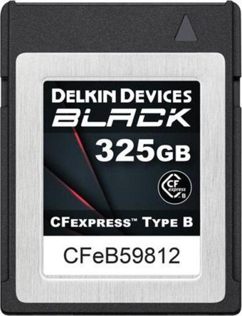 Delkin Devices 325Gb Black Cfexpress Type B Hafıza Kartı (Dcfxbblk325)
