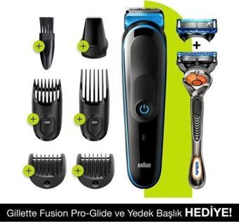 Braun Mgk 5245 Erkek Bakım Kiti 7İn1 Şekillendirici + Gillette Hediye