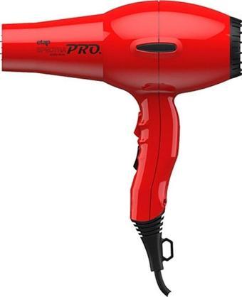 Etap Spectra Pro Profesyonel Seri Italyan Motor 2500 Watt Kırmızı Fön Makinesi