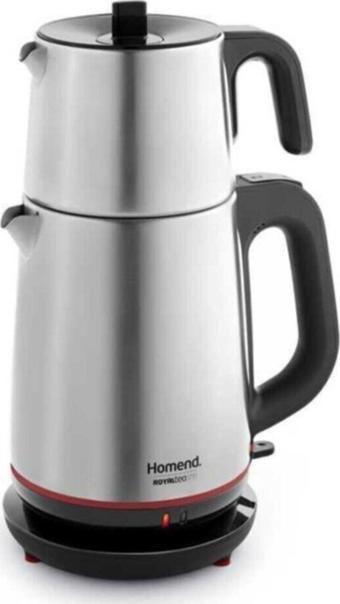 Homend Royaltea 1711H Inox Çay Makinesi Siyah