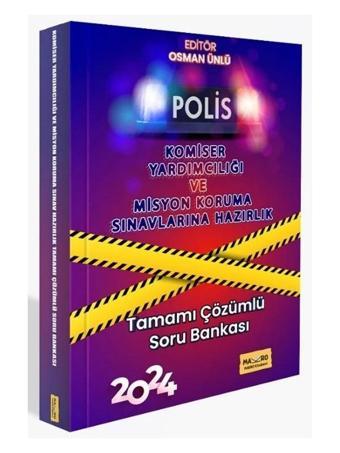 Makro Kitabevi 2024 Polis Komiser Yardımcılığı ve Misyon Koruma Soru Bankası Çözümlü Makro Kitabevi - Makro Kitabevi