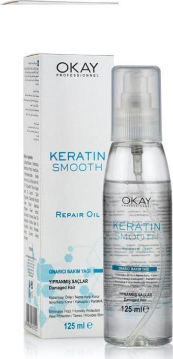 Saç Bakım Yağı Keratin Smooth 125 ml