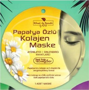 Papatya Kolajen Maske