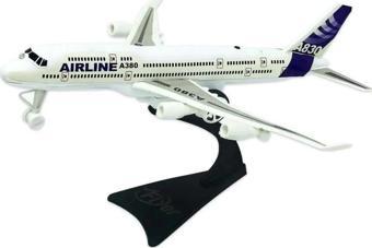00316 A380 Airbus Uçak Işıklı