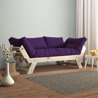 Woodesk Adalar Natural-mor Renk Ahşap Kanepe