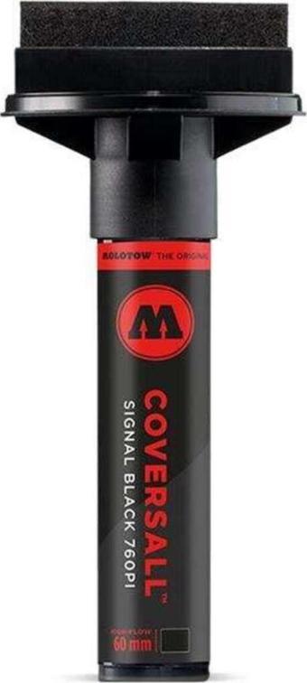 Molotow 760Pı Coversall Graffiti Tagmarker Kalem 60 Mm Signal Black