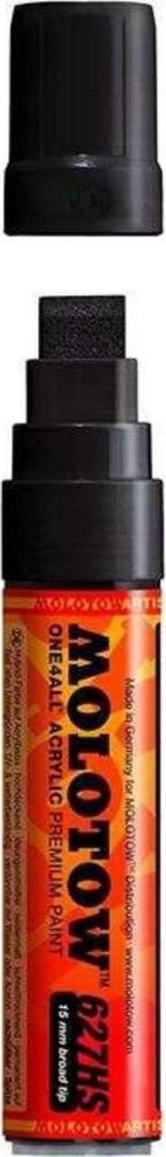 Molotow 627Hs One4All Düz Uç Akrilik Marker Kalem 15 Mm Signal Black 180