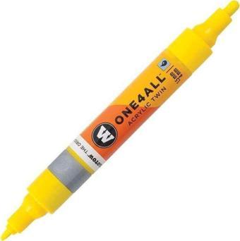 Molotow One4All Çift Taraflı Akrilik Marker Kalem Zinc Yellow 006