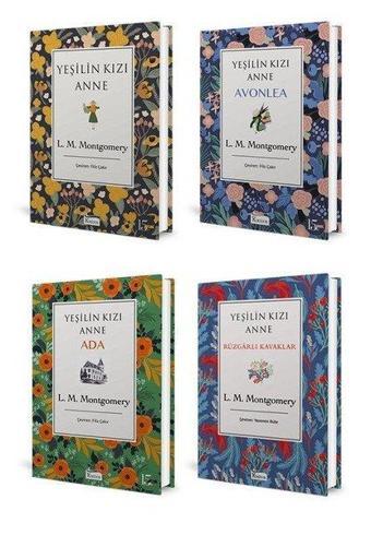 Yeşilin Kızı Anne Seti - Bez Ciltli - 4 Kitap Takım - Koridor Yayıncılık