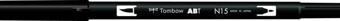 Tombow Dual Brush Pen Grafik Çizim Kalemi N15 Black