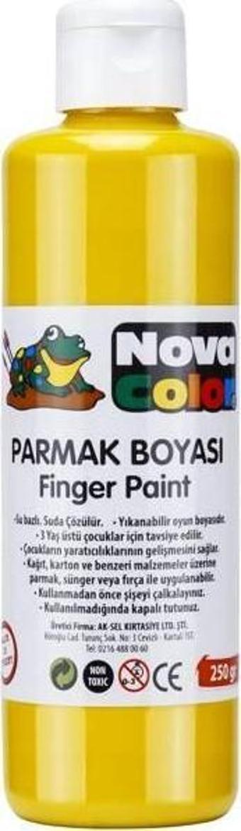 Nova Color Parmak Boyası 250 gr. SARI