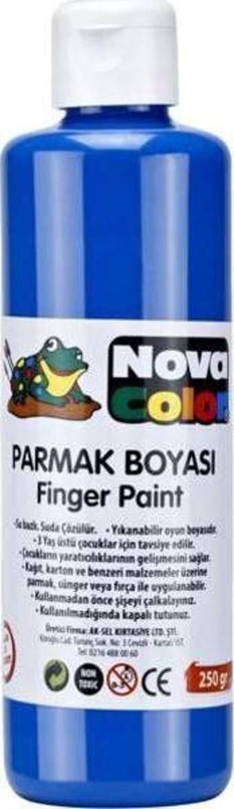 Nova Color Parmak Boyası 250 gr. MAVİ