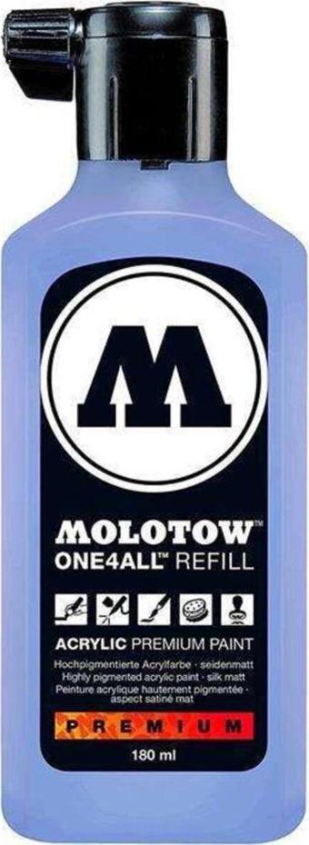 Molotow One4All Akrilik Mürekkep Refill 180 Ml Blue Violet Pastel 209