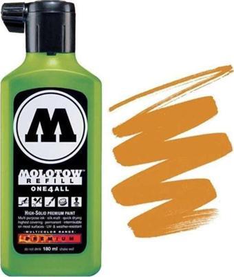 Molotow One4All Akrilik Mürekkep Refill 180 Ml Ocher Brown Light 208