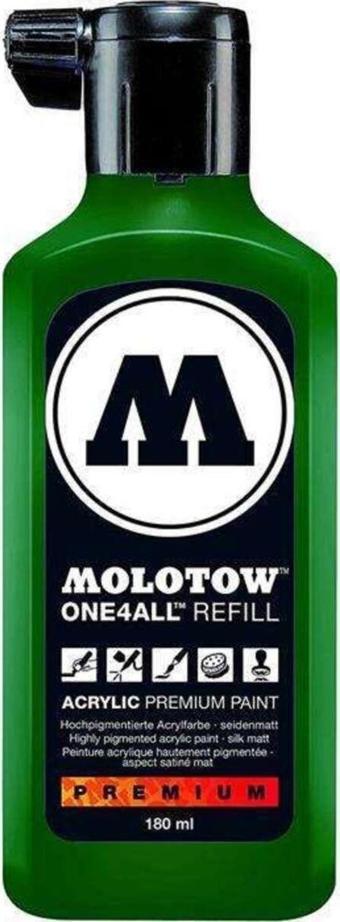 Molotow One4All Akrilik Mürekkep Refill 180 Ml Mr. Green 96