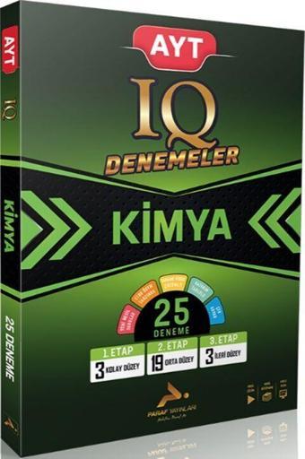 Paraf AYT Kimya IQ Video Çözümlü 25 Branş Deneme Paraf Yayınları - PRF Paraf Yayınları