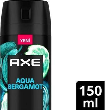 Axe Aqua Bergamot Bay Deodorant 150 Ml Yeni