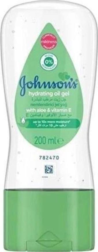 Johnsons Baby Nemlendirici Aloe Vera Jel Yağ 200 Ml