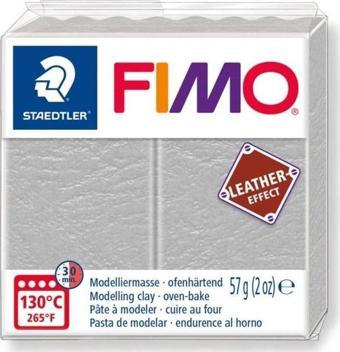 Staedtler Fimo Leather (Deri) Effect Polimer Kil 57 gr 809 Güvercin Gri