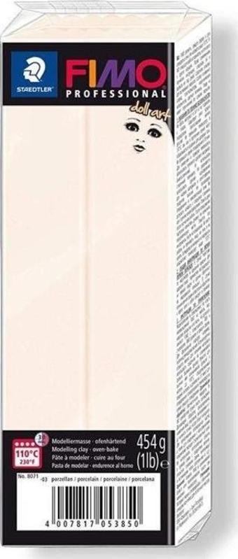 Staedtler Fimo Professional Doll Art Polimer Kil 454 gr. 03 Porselen