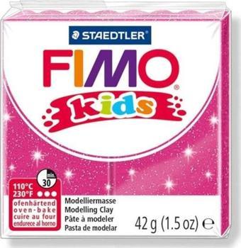 Staedtler Fimo Kids Yumuşak Polimer Kil 42 gr 262 Yaldızlı Fuşya