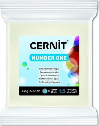 Cernit Number One Polimer Kil 250 gr 027 WHITE OPAQUE