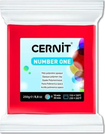 Cernit Number One Polimer Kil 250 gr 400 RED