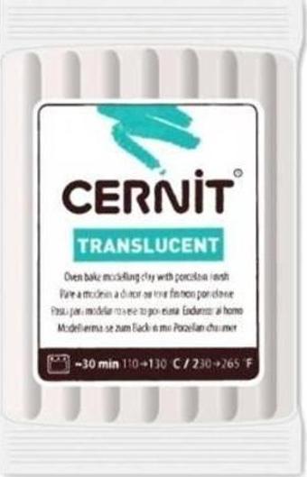 Cernit Translucent (Transparan) Polimer Kil 56 gr 005 White