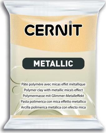 Cernit Metallic Polimer Kil 56 gr 045 CHAMPAGNE