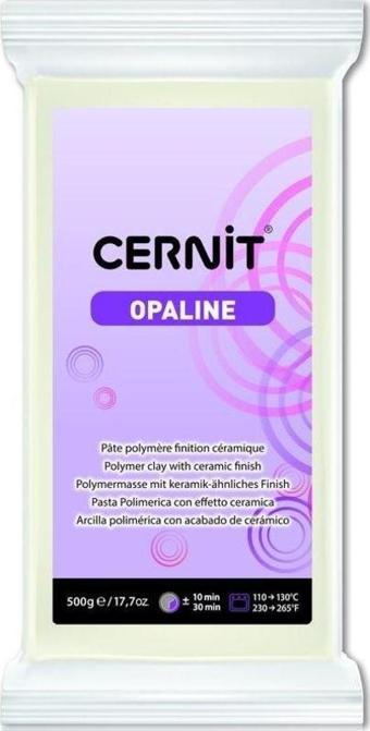 Cernit Opaline Polimer Kil 500 gr 010 WHITE