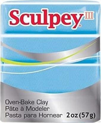 Sculpey III Polimer Kil 57 gr 1103 Light Blue Pearl (Açık Mavi İnci)