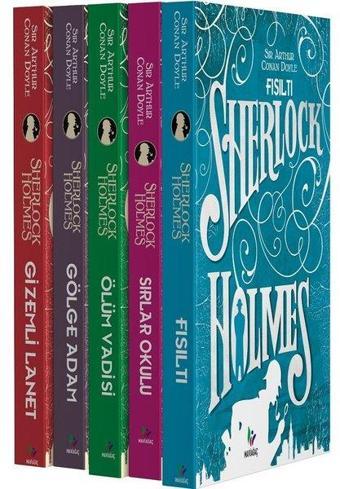 Sherlock Holmes Seti - 5 Kitap Takım - Sir Arthur Conan Doyle - Mavi Ağaç