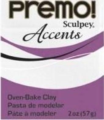 Sculpey Premo Accents Polimer Kil 57 gr 5057 White Glitter