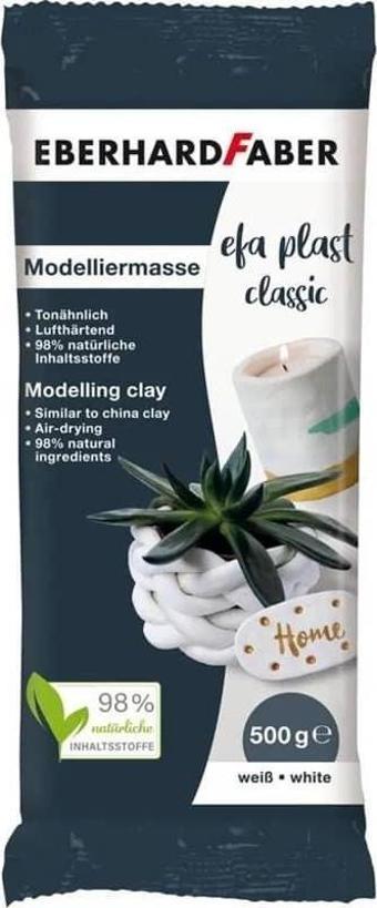 Eberhard Faber Efa Plast Classic Saramik Hamuru 500 gr Beyaz
